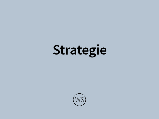 Strategie